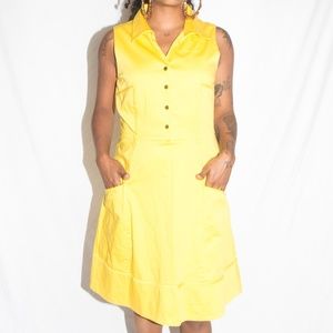 Calvin Klein flair dress